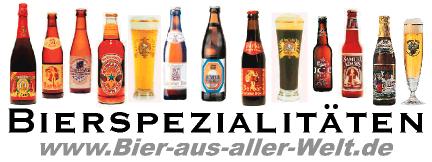 Bierspezialit&auml;ten aus aller Welt